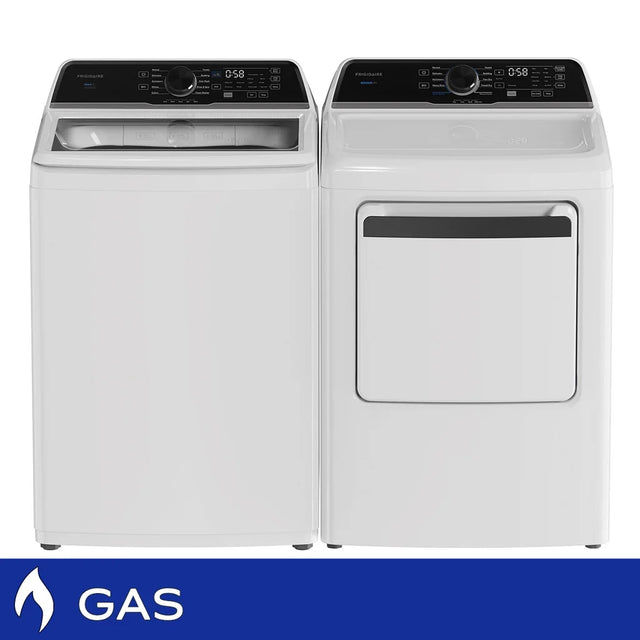Frigidaire Laundry Bundle 5.1 cu ft. Top Load Washer and 7.0 cu ft. Gas Dryer G3