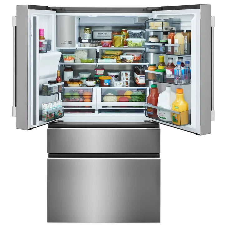 Frigidaire Professional 36 in. 26 cu ft. Stainless Steel French Door Refrigerator with Exterior Ice and Water Dispenser