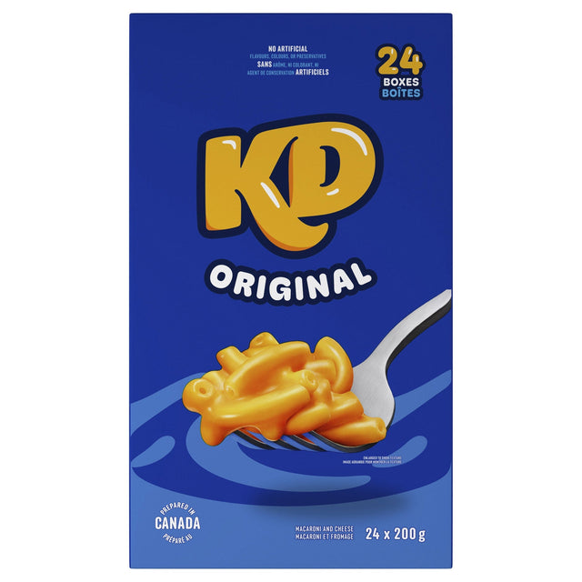 Kraft Dinner Original Macaroni and Cheese, 24 × 200 g B5