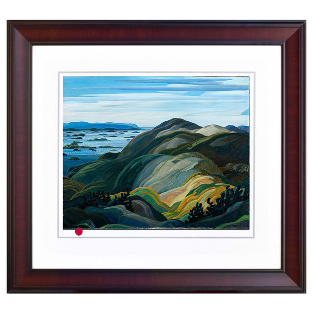 Bay Islands Framed Print by F. Carmichael H4