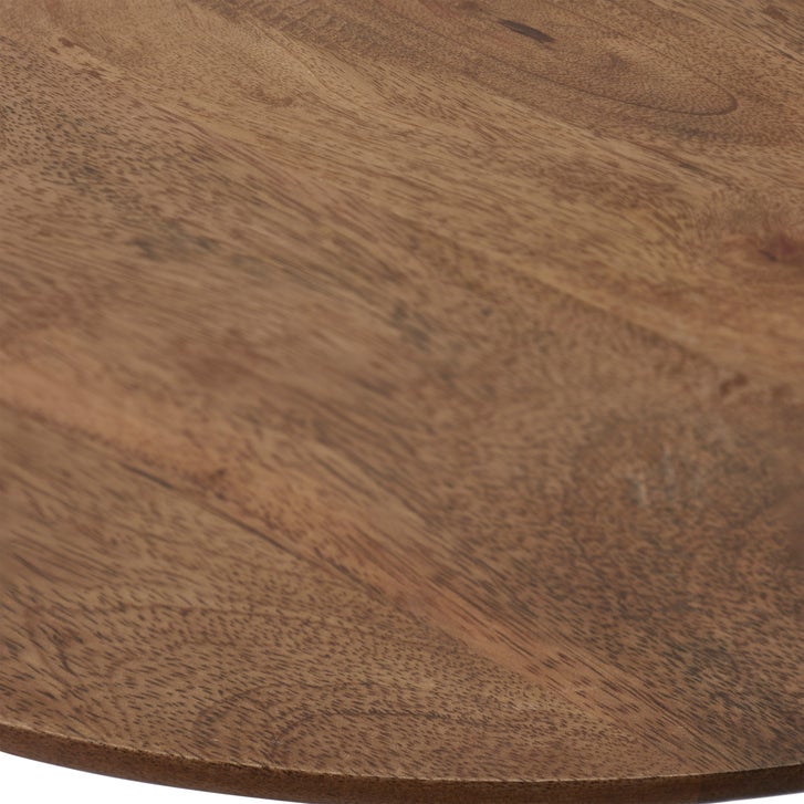 Rantus End Table with Mango Wood Top