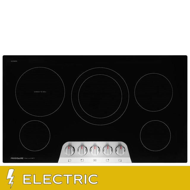 Frigidaire Gallery 36 in. Electric Cooktop with EvenTemp Technology Y0