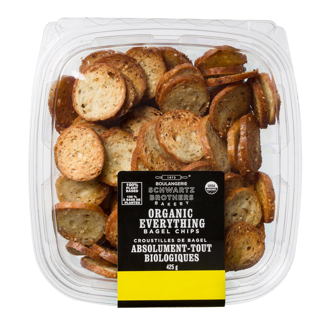Schwartz Brothers Bakery Organic Everything Bagel Chips, 425 g R7