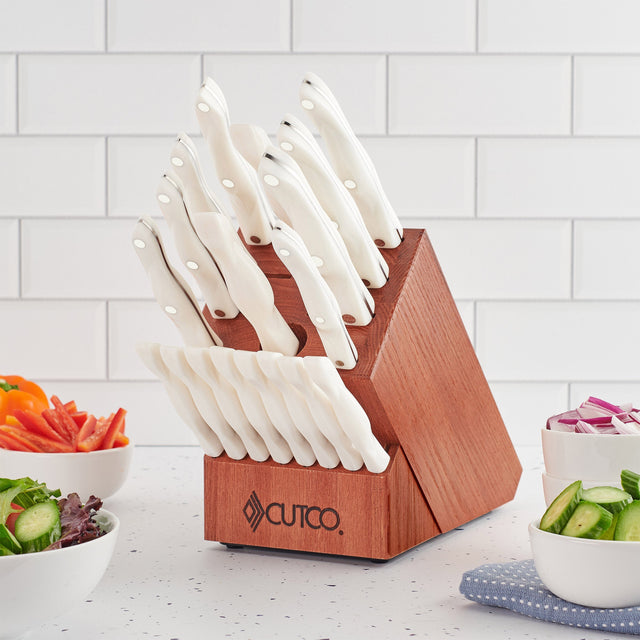 Cutco Kitchen Knife Set - Pearl, 20-piece H6