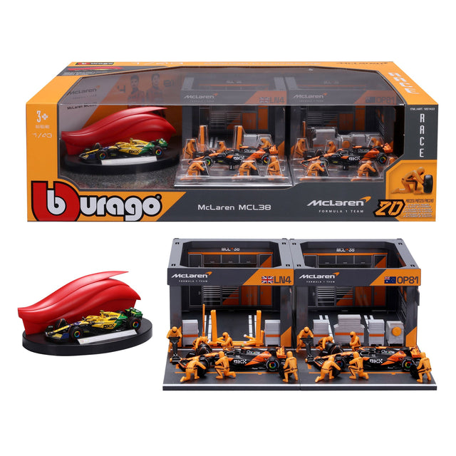 1:43 McLaren Formula Racing Paddock Q4