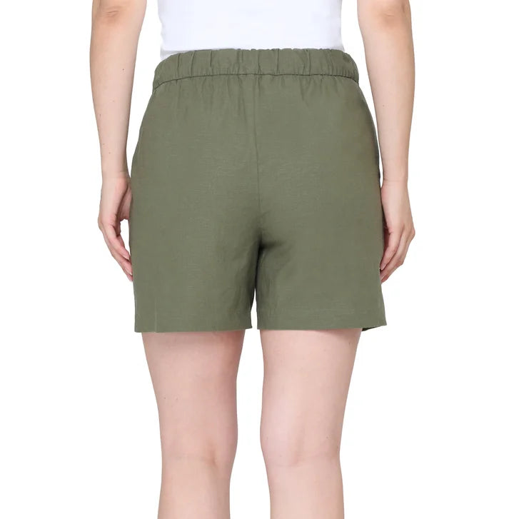 Nicole Miller Original Women's Linen Blend Short