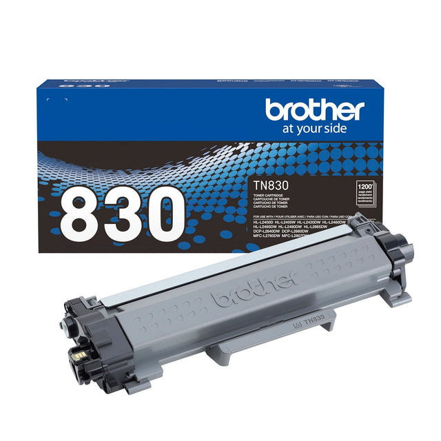 Brother Genuine Standard Yield Black Toner Cartridge E1
