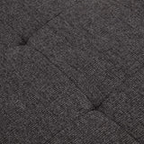 King Fabric Upholstered Storage Ottoman