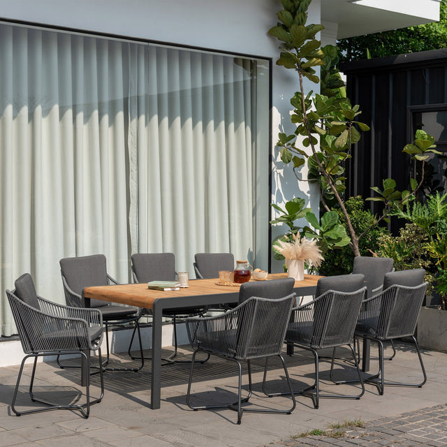 Topaz 9-piece Deluxe Patio Dining Set N3