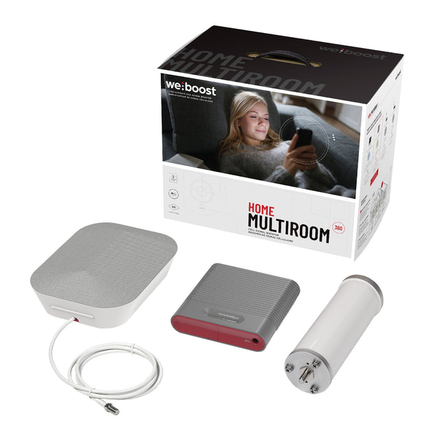 weBoost Home MultiRoom 360 65 dB Gain Cell Signal Booster F3