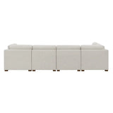 Thomasville Tisdale 6-piece Fabric Sectional with Storage Ottoman