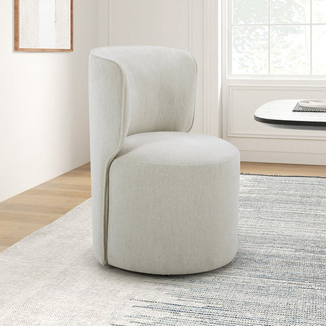 Aiden & Ivy Armless Dining Chair with Casters Y0
