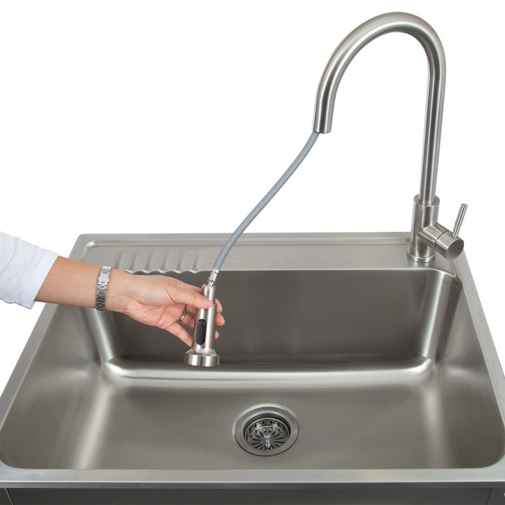 Transform 28 in. Freestanding Utility Sink with Faucet