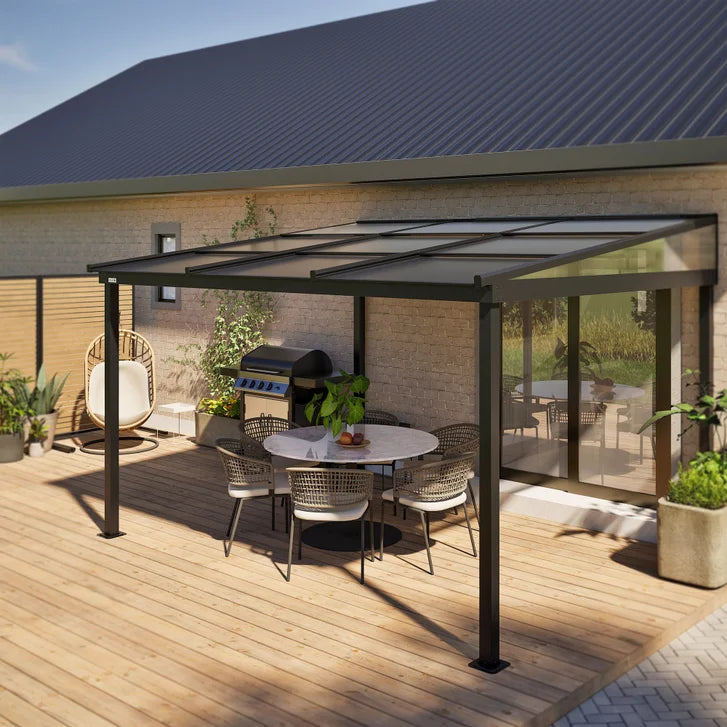 Sojag Budapest 10 ft. x 12 ft. Retractable Mural Gazebo