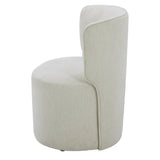 Aiden & Ivy Armless Dining Chair with Casters