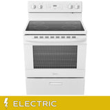 Midea 30 in. 5.1 cu.ft. Freestanding 4-Element Range with Storage Drawer