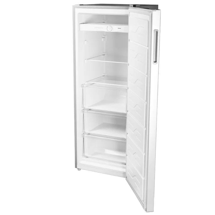 Danby 6.8 cu ft Stainless Steel Look Convertible Upright Freezer or Fridge 5 Year Warranty