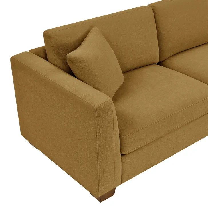 Thomasville Walsen 3-piece Fabric Sectional with Storage Ottoman