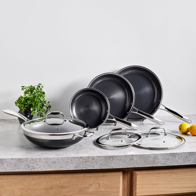 HexClad Cookware Set, 7-piece Y6