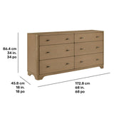 Flexsteel Noren 6-drawer Dresser