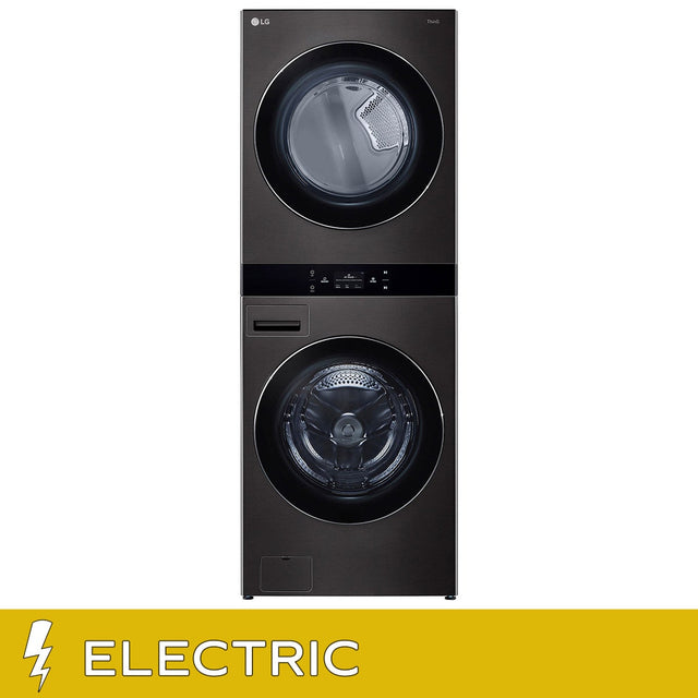 LG WashTower Single Unit Front Load 5.8 cu. ft. Washer And 7.4 cu. ft. Dryer with AI Advanced Washing And Auto Dispense V1