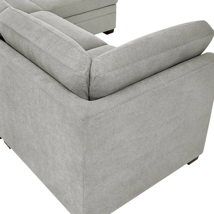 Thomasville Tisdale 6-piece Fabric Sectional with Storage Ottoman