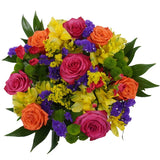 Cheerful Day Bouquet with Vase