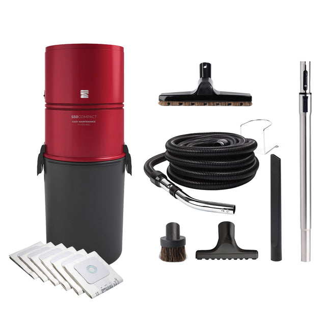 Kenmore Central Vacuum Cleaner 550 AW with Basic Accessory Kit P4