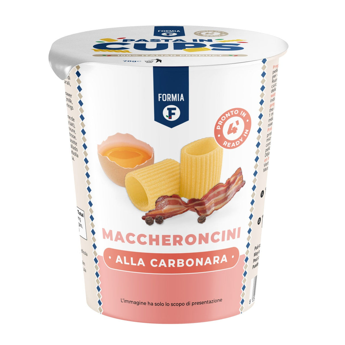 Pasta Formia Instant Pasta Meal, 24 × 70 g