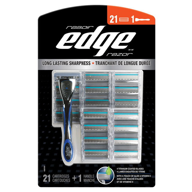 Edge Razor + 21 Cartridges V6