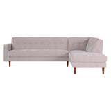 Right-hand Facing Fabric Sofa-chaise