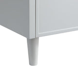 SERA Cape Cod Vanity in Hampton Grey Finish with Engineered Calcutta Marble Countertop