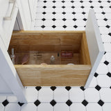 Studio Bathe Thomson II Vanity in White Finish with Engineered Stone Countertop