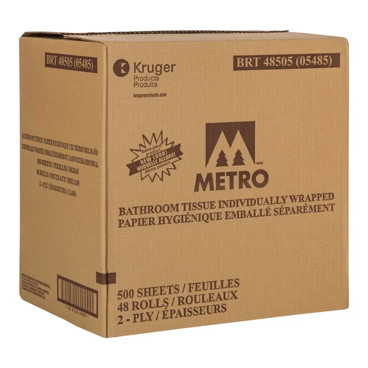 Metro 2-ply Bath Tissue, 48 x 500 Sheets