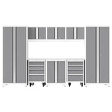 NewAge Products Bold XL Series 9-Piece Garage Cabinetry Set