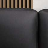 Galleria 2-piece Top Grain Leather Right-hand Facing Extended Sectional