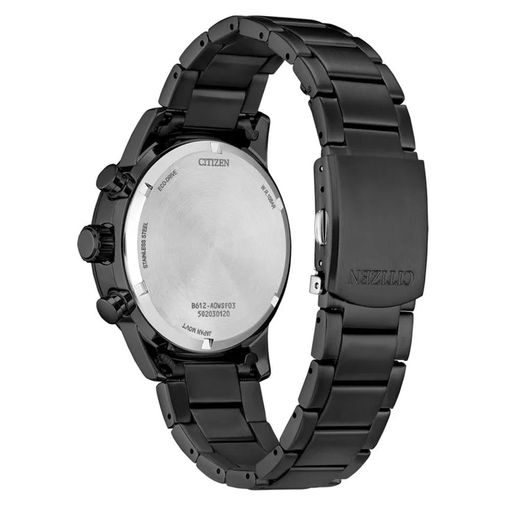 Citizen Sport Casual Black Sunray Dial Men's Watch