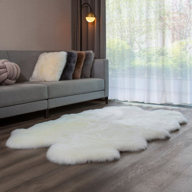 Windward Quad Sheepskin Rug J5