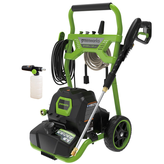Greenworks 2100PSI Cold Water Electric Pressure Washer H0