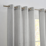 Bon Luxe Hogan Collection Light Filtering Curtain Panel, 2-panel