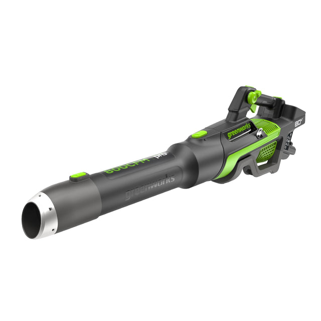 Greenworks 80V 800CFM 200 MPH Blower, Includes Premium Shoulder Strap, Tool Only F1