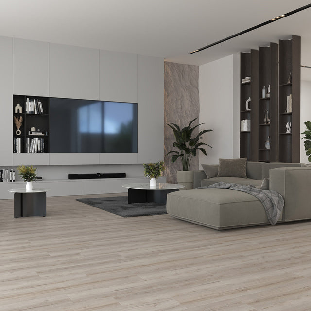Quickstyle Premium 14MM Thick 7.68 in. X 47.32 in. Waterproof AC5 Laminate Flooring (17.66 sq. ft.) G0