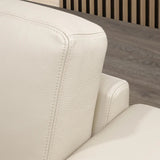 Galleria 2-piece Top Grain Leather Right-hand Facing Extended Sectional