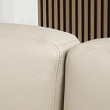 Galleria 2-piece Top Grain Leather Right-hand Facing Extended Sectional