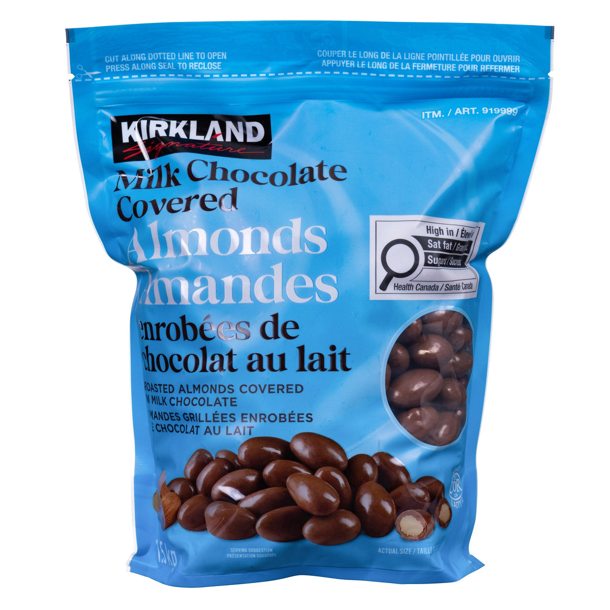 Kirkland Signature Chocolate Covered Almonds, 1.5 kg