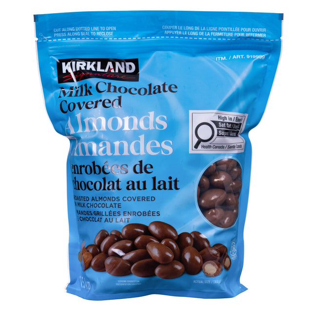 Kirkland Signature Chocolate Covered Almonds, 1.5 kg V2