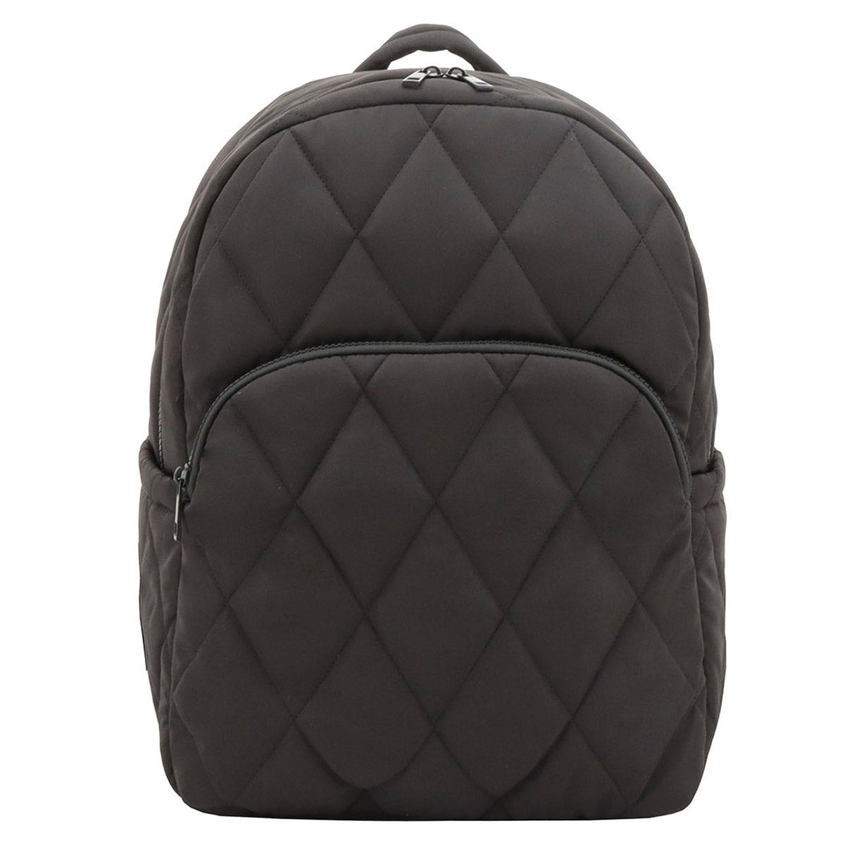mytagalongs - Lightweight Quilted Puffer Backpack with Trolley Pass