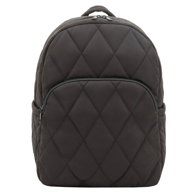 mytagalongs - Lightweight Quilted Puffer Backpack with Trolley Pass P5