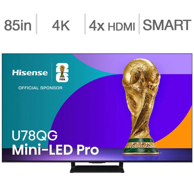 Hisense 85" Class - U78QG Series - 4K QLED Mini LED Pro TV T9