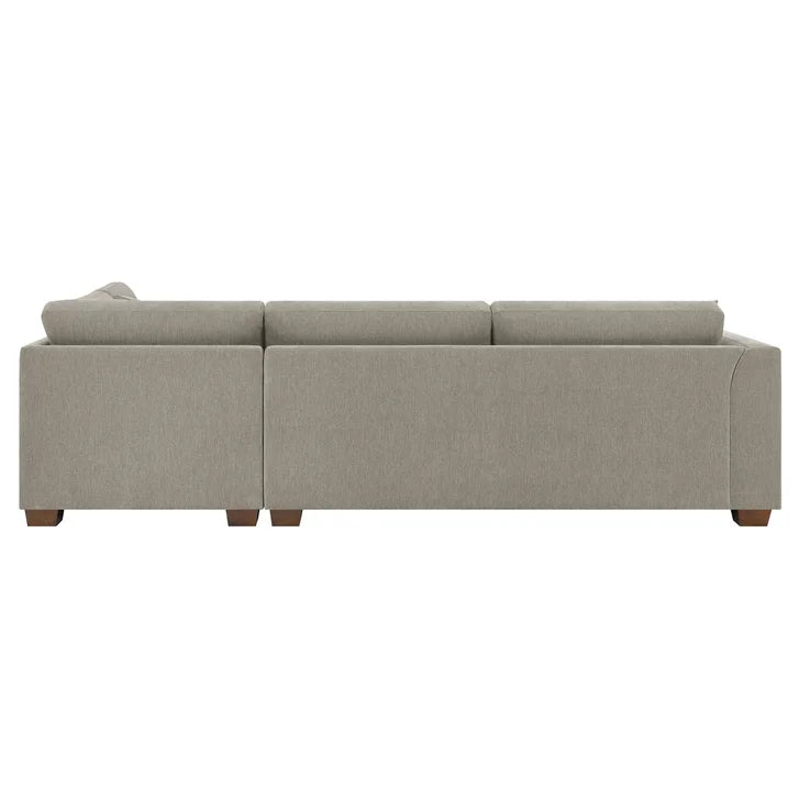 Thomasville Walsen 3-piece Fabric Sectional with Storage Ottoman